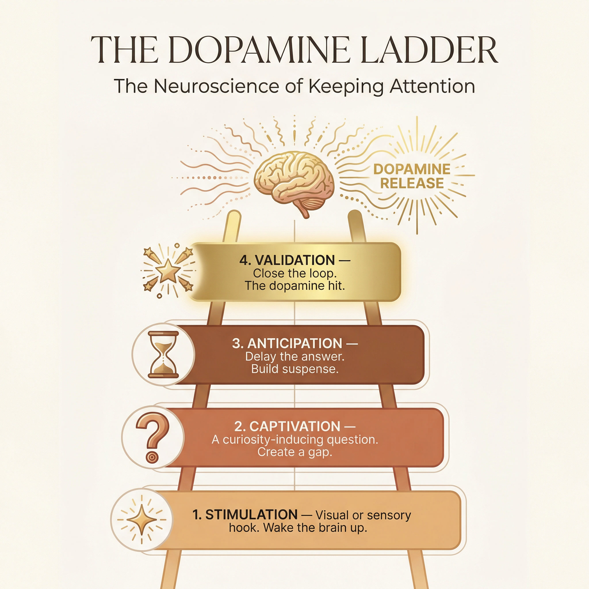 Dopamine Ladder infographic